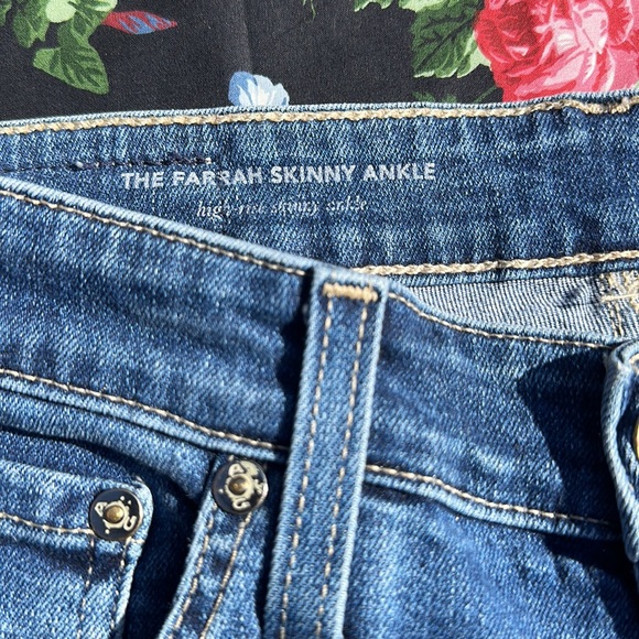 AG ADRIANO GOLDSCHMIED The farrah skinny ankle high rise 27R - Picture 4 of 10